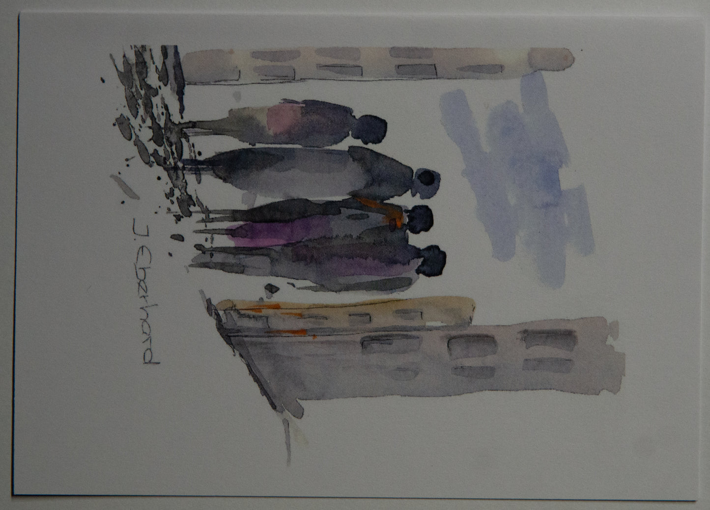 Stadtgang-Postkarte